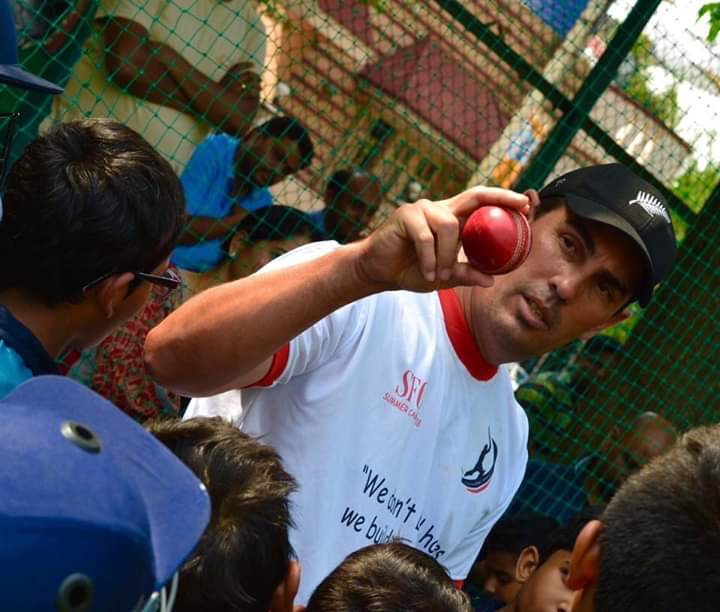Magadi Cricket Academy practice